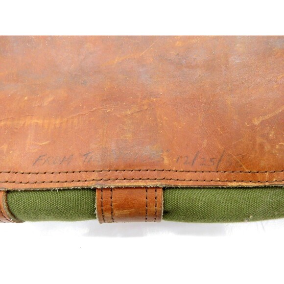 Vintage Orvis Canvas Leather Duffle Bag NO LABEL - Picture 12 of 12